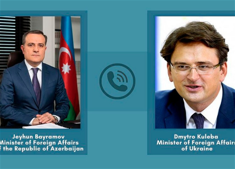 Главы МИД Азербайджана и Украины выразили удовлетворение высоким уровенем сотрудничества