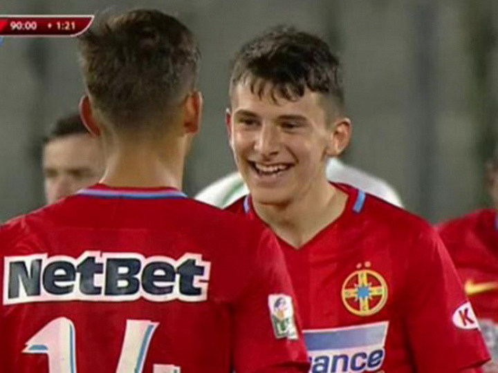 14-летний парень забил в дебютом матче за румынский клуб