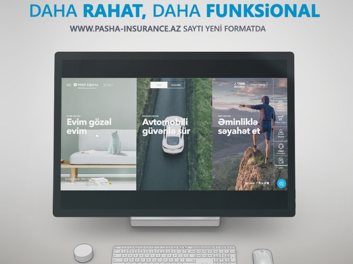 Компания PAŞA Sığorta представила клиентам новый веб-сайт