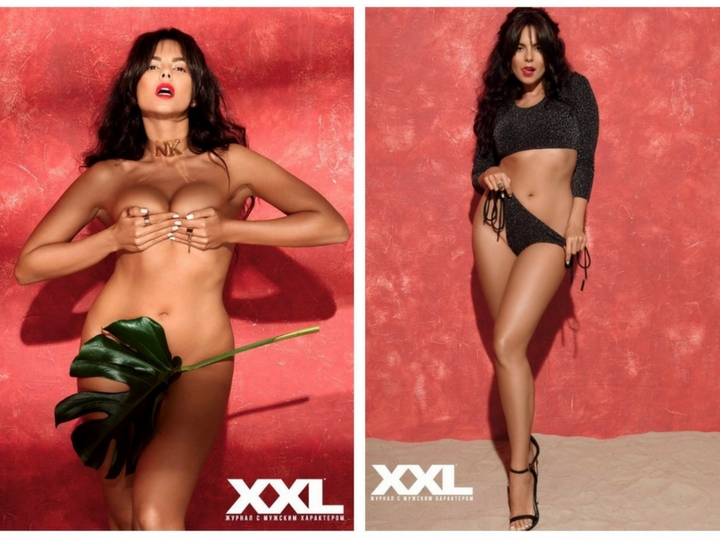 Горячая кубинка: Настя Каменских полностью обнажилась для мужского глянца - ФОТО