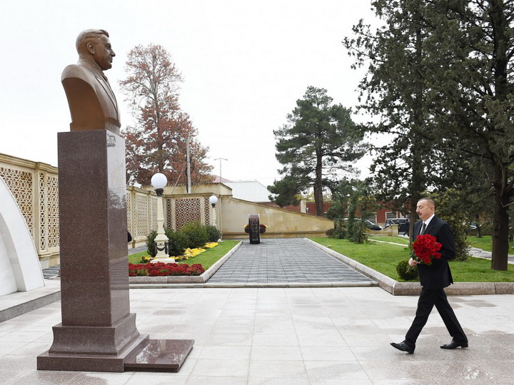 Ильхам Алиев открыл в Гяндже парк культуры и отдыха имени Азиза Алиева - ФОТО
