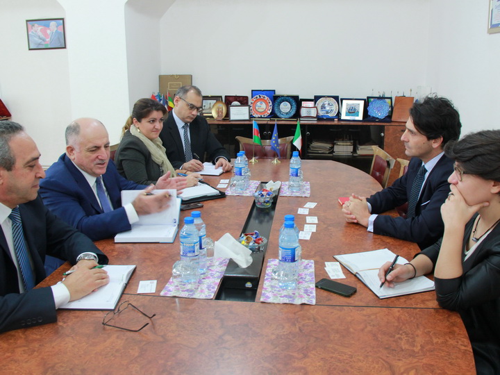 В Конфедерации предпринимателей Азербайджана обсудили развитие связей с Италией