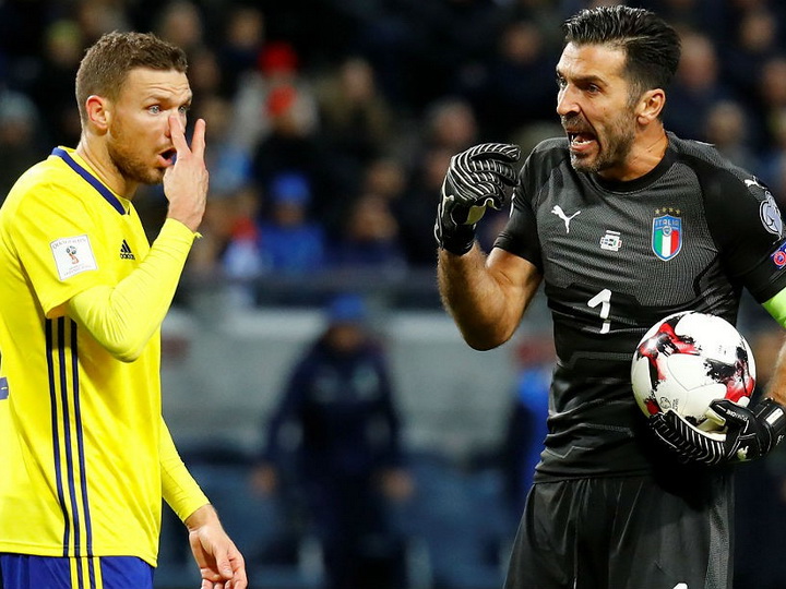 Италия уступила Швеции в первом стыковом матче ЧМ-2018 – ВИДЕО