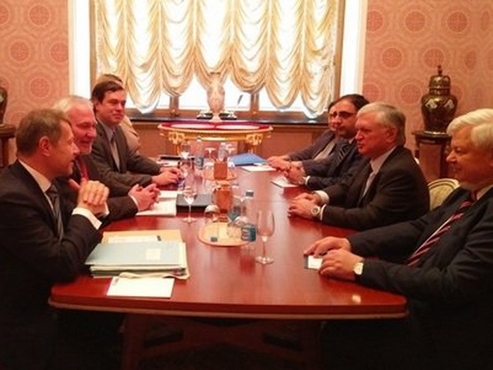 Эдвард Налбандян в Москве провел переговоры с сопредседателями Минской группы ОБСЕ