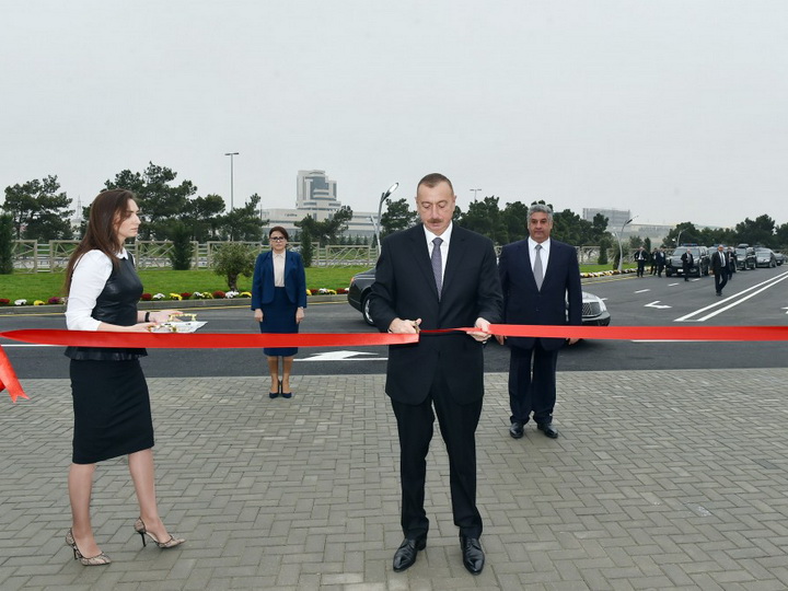 Ильхам Алиев: Строительство спортивных комплексов в Азербайджане будет продолжено