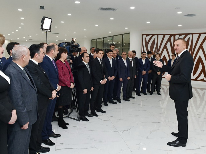 Президент Ильхам Алиев: «Сегодня Азербайджан известен в международном масштабе как спортивная держава» - ФОТО