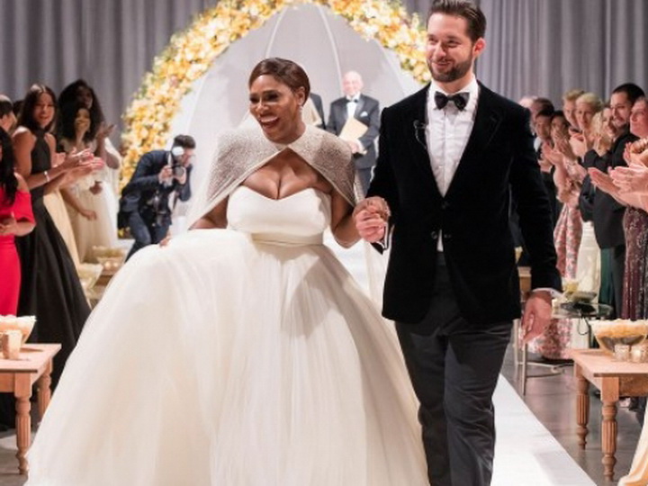 Роскошная свадебная церемония Серены Уильямс и армянского бизнесмена - ФОТО