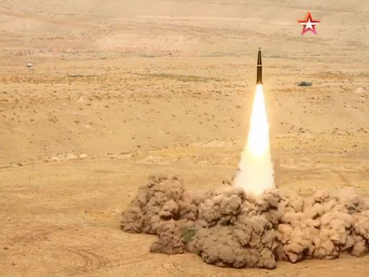 Пуск улучшенной ракеты «Искандер-М» показали с расстояния 100 метров - ВИДЕО