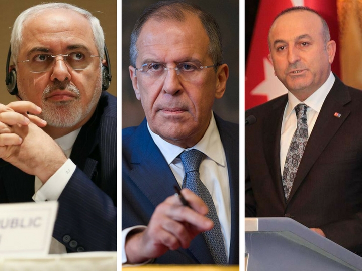 Главы МИД России, Ирана и Турции отметили снижение уровня насилия в Сирии - ОБНОВЛЕНО