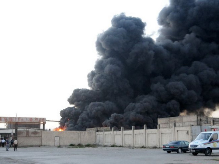Прокуратура города Баку распространила сообщение в связи со взрывом на заводе в Локбатане