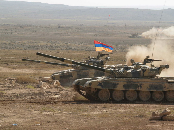 ВС Армении провели тактические учения на оккупированных территориях Азербайджана