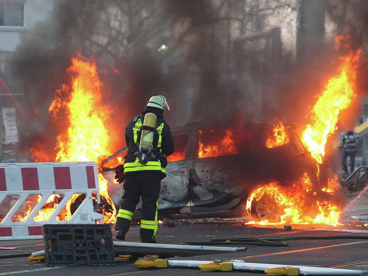 На западе Германии в результате пожара погибли четыре человека