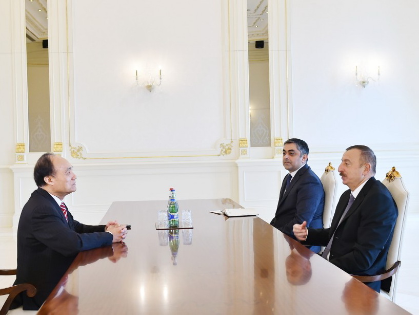 Президент Ильхам Алиев принял генсека Международного союза электросвязи