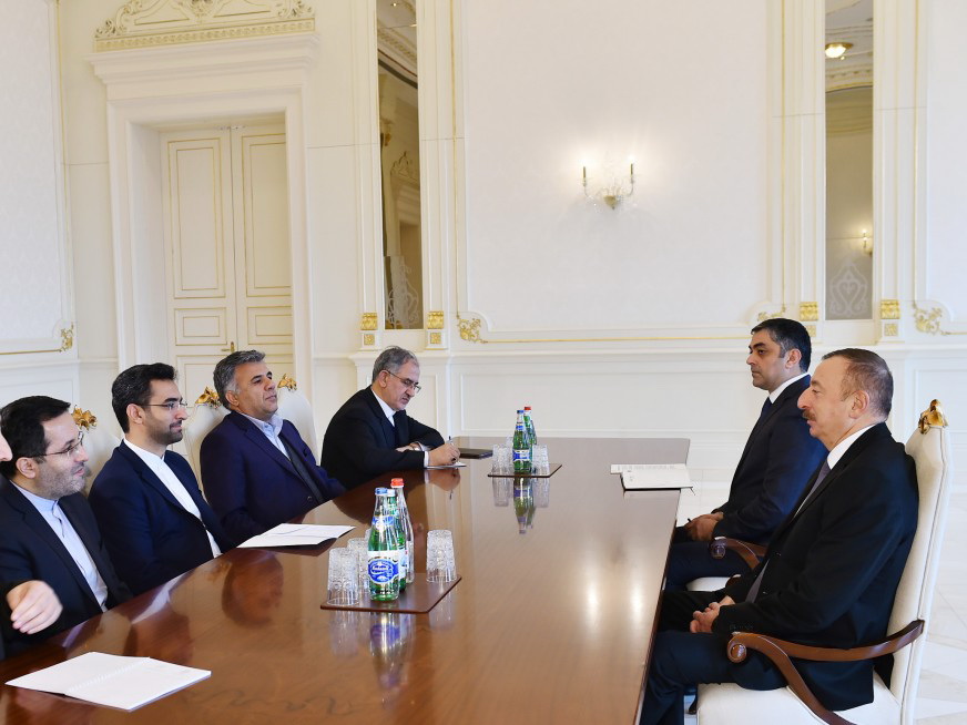 Президент Ильхам Алиев принял министра связи и информационных технологий Ирана - ФОТО