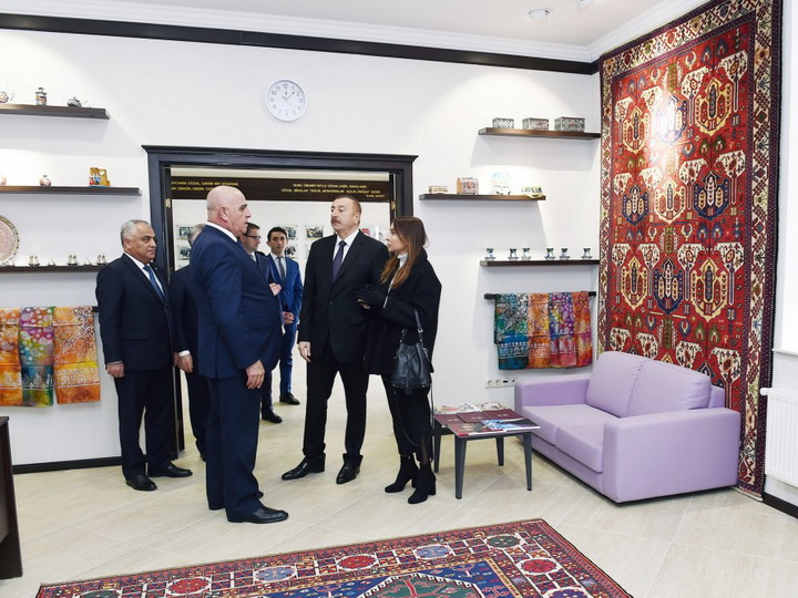 Президент Азербайджана открыл в Губе филиал ОАО «Азерхалча» - ФОТО