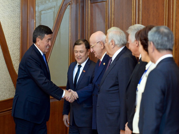 Президент Кыргызстана принял руководителей парламентских делегаций стран-членов ТюркПА - ФОТО