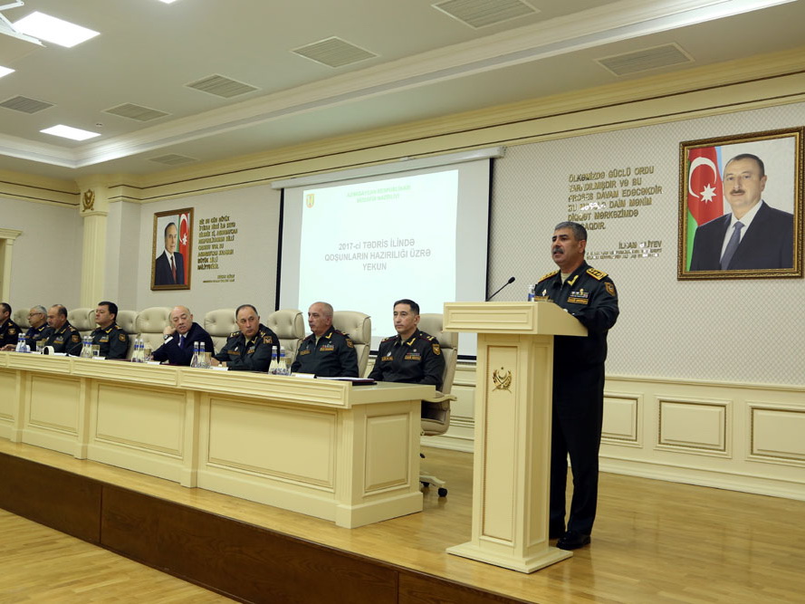 В Министерстве Обороны состоялось расширенное заседание коллегии по итогам года – ФОТО