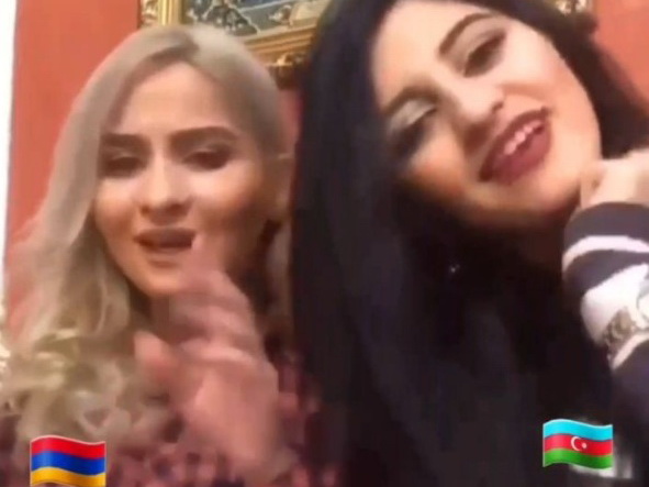 Азербайджанка спела дуэтом с армянкой на армянском языке - ВИДЕО