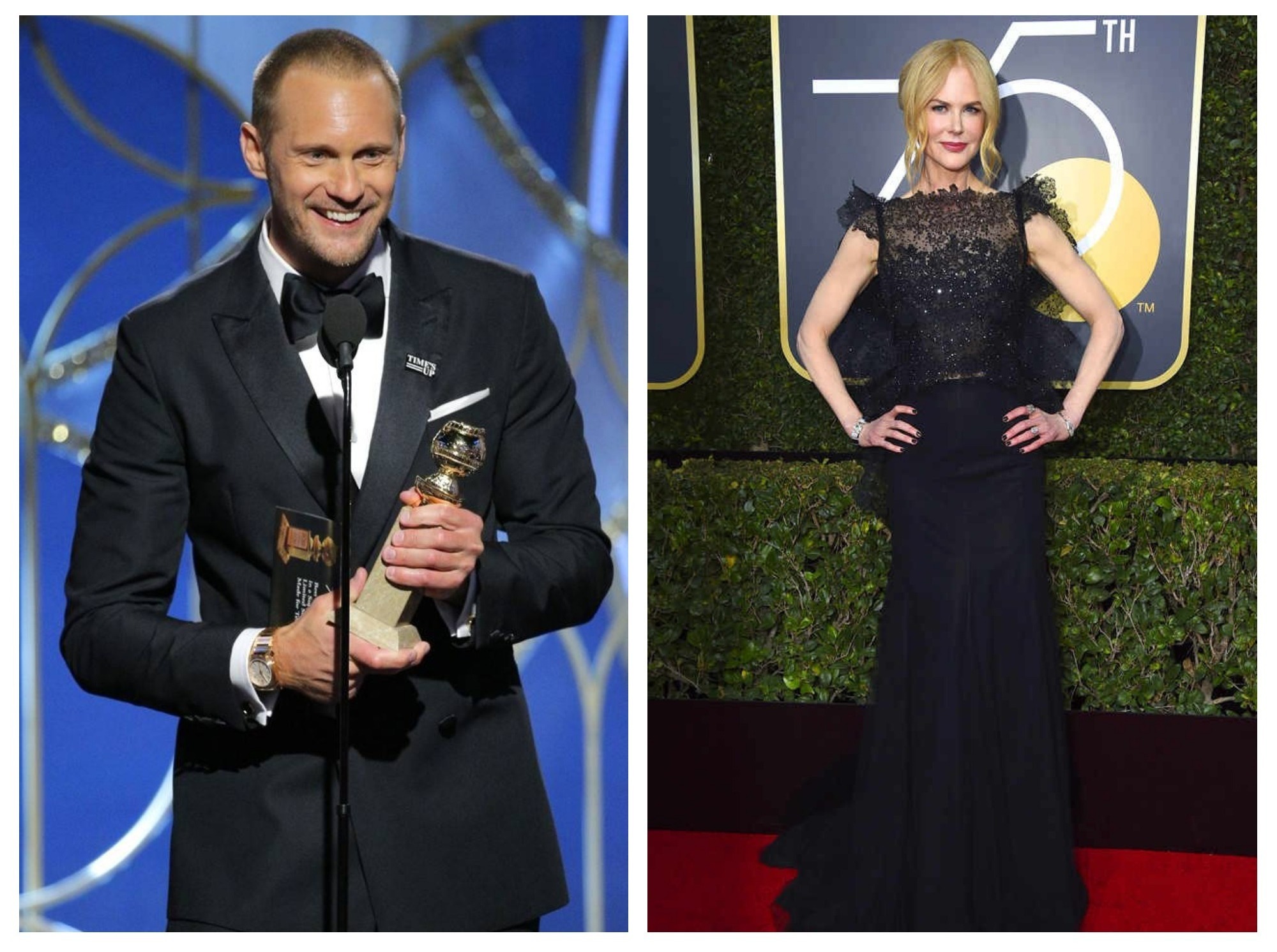 Александр Скарсгард признался в любви Николь Кидман на «Золотом глобусе-2018» - ФОТО – ВИДЕО