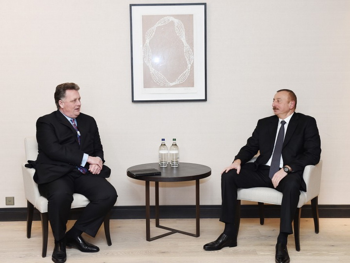Президент Ильхам Алиев встретился с вице-президентом компании Chevron - ФОТО