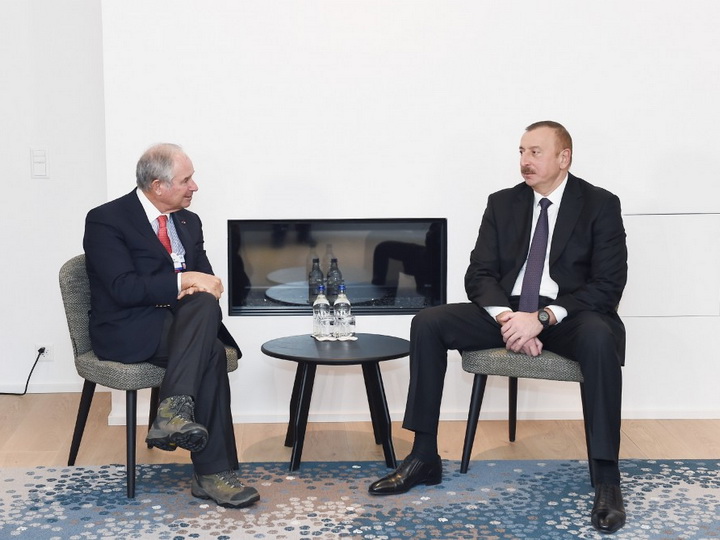 Президент Азербайджана встретился с соучредителем и исполнительным директором американской компании Blackstone - ФОТО