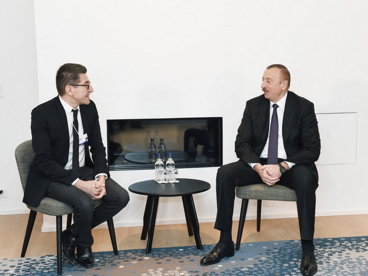 Президент Ильхам Алиев встретился с председателем и генеральным исполнительным директором компании Lazzard Freres - ФОТО