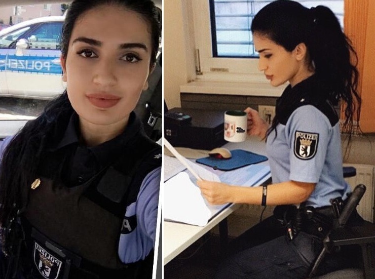 Красавица-азербайджанка стала комиссаром полиции в Берлине – ФОТО