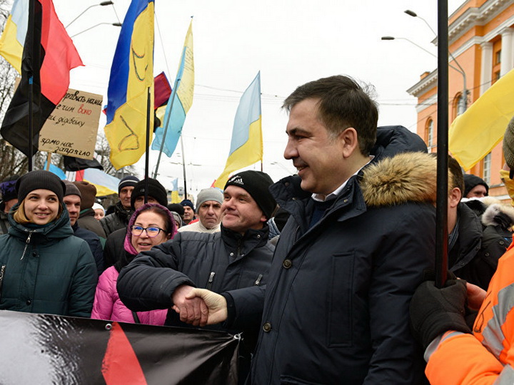 Саакашвили заявил, что митинг его сторонников пройдет в Киеве 18 февраля
