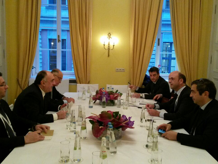 В рамках Мюнхенской конференции безопасности Эльмар Мамедъяров встретился с итальянским министром - ФОТО