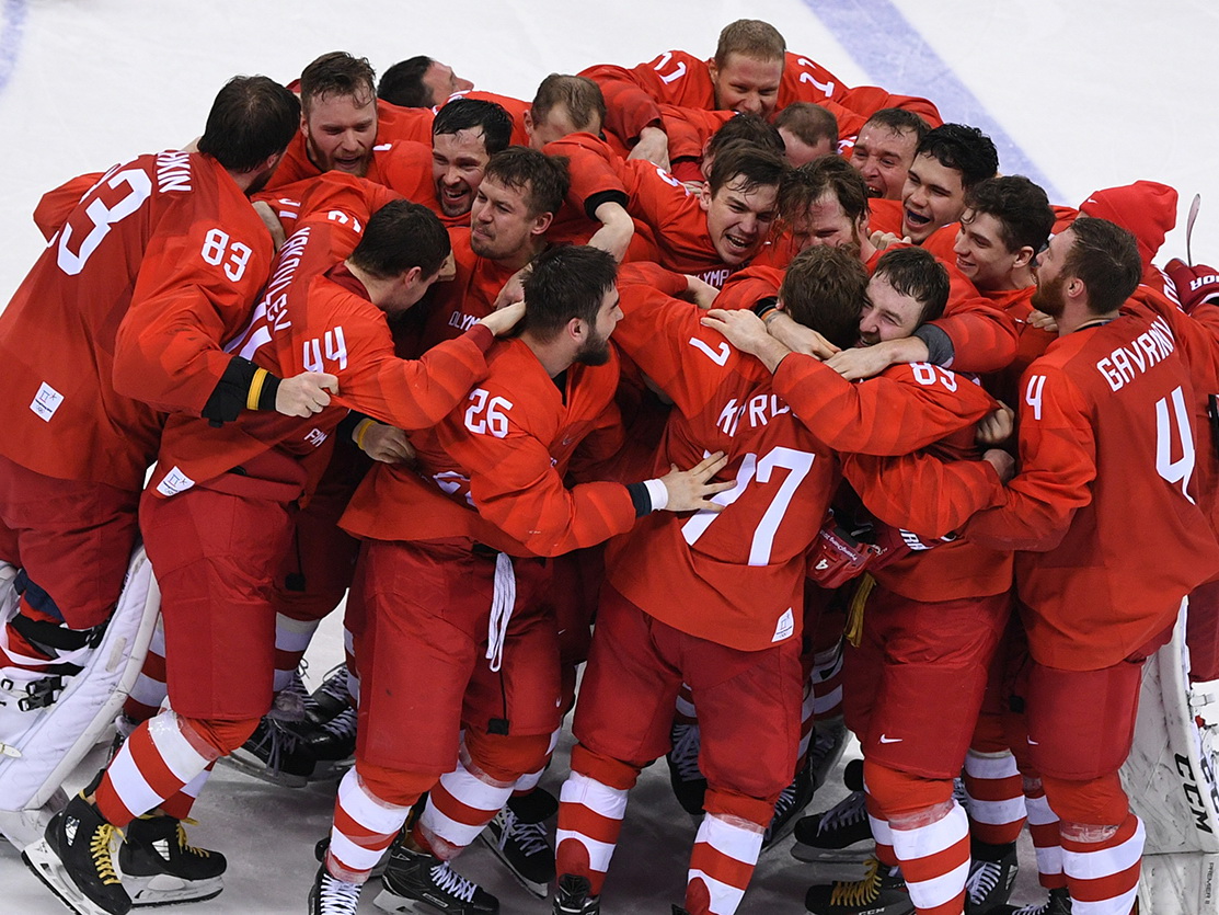 Сборная России по хоккею впервые за 26 лет выиграла Олимпиаду - ФОТО