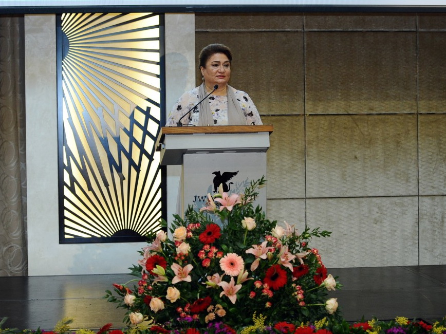 Хиджран Гусейнова: Обеспечение достойного места женщин в обществе – один из приоритетов политики нашего государства - ФОТО