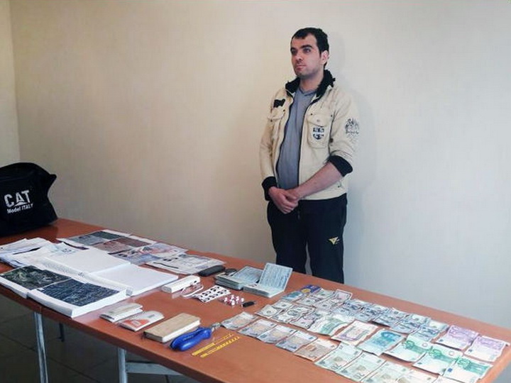 Задержан нарушитель госграницы Азербайджана, имевший при себе религиозную литературу и карту страны – ФОТО