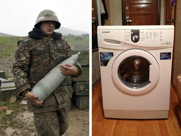 В Армении собирают деньги на покупку стиральных машин для армии