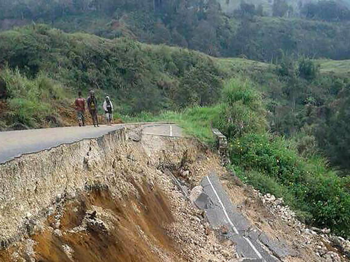 У побережья Папуа-Новой Гвинеи произошло землетрясение магнитудой 7,0