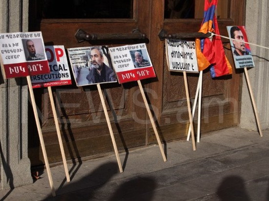 В Ереване прошел митинг оппозиции – ФОТО