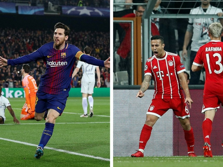 «Бавария» и «Барселона» вышли в 1/4 финала Лиги чемпионов - ФОТО - ВИДЕО