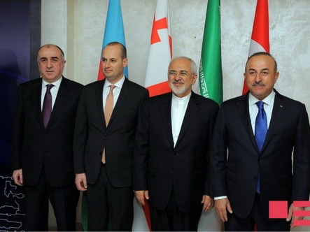 Главы МИД Азербайджана, Ирана, Турции и Грузии заявили о взаимном уважении суверенитета и незыблемости границ