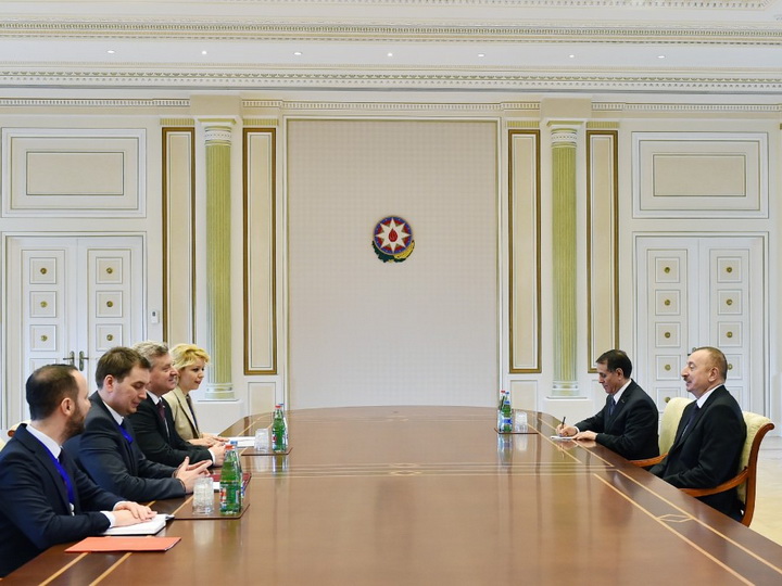 Президент Ильхам Алиев встретился с президентом Македонии