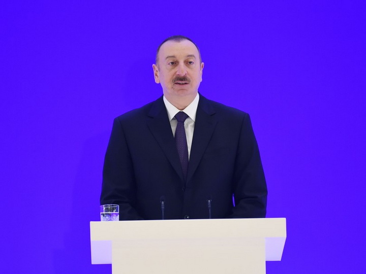 Prezident İlham Əliyev VI Qlobal Bakı Forumunun açılışında iştirak edib - FOTO - YENİLƏNİB