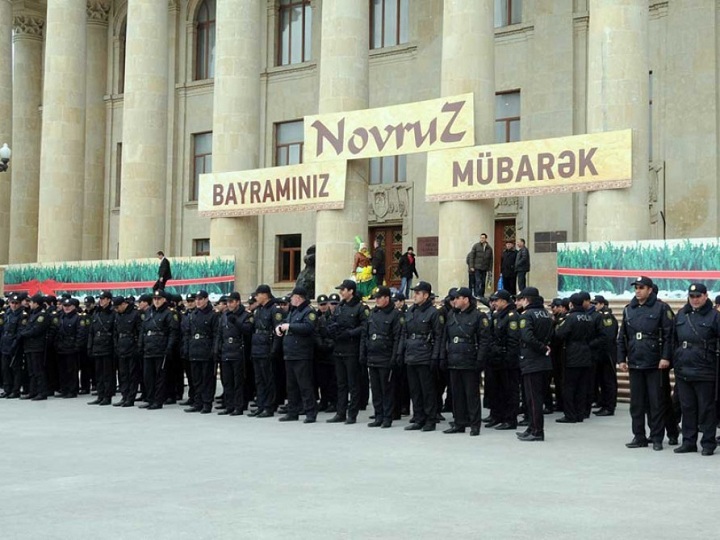 Polis Novruz bayramı günlərində gücləndirilmiş iş rejimində işləyəcək
