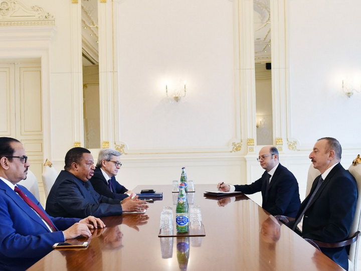 Президент Ильхам Алиев встретился с генеральным секретарем ОПЕК - ФОТО