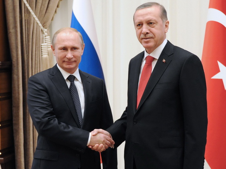 Эрдоган поздравил Путина с победой на президентских выборах