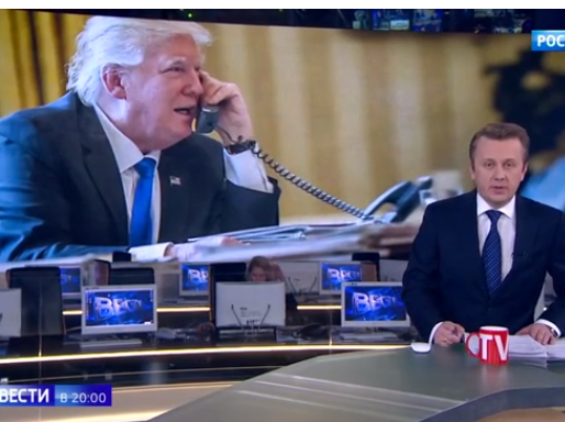 На телеканале «Россия 1» Путина назвали президентом США - ВИДЕО