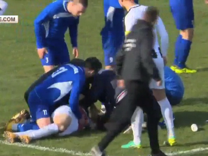 Матч завершился трагедией: в Хорватии футболист умер после попадания мяча в грудь - ВИДЕО