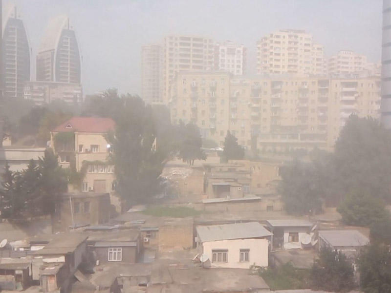 Havada olan tozun miqdarı sanitar normadan artıqdır – RƏSMİ