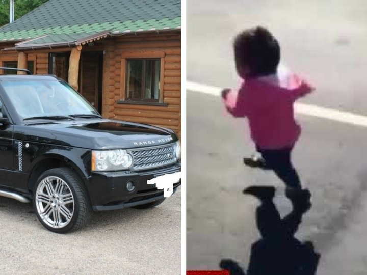В Баку отец на Range Rover задавил малолетнего сына