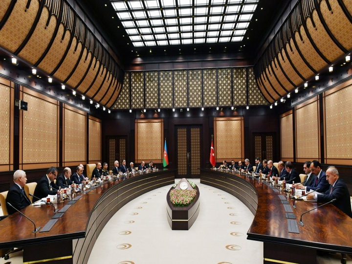 Состоялось седьмое заседание Совета стратегического сотрудничества высокого уровня Азербайджан-Турция - ФОТО
