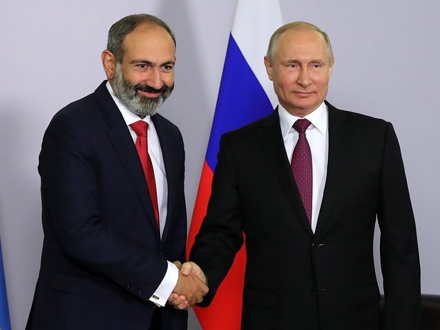 О чем говорили Путин и Пашинян на первой встрече?