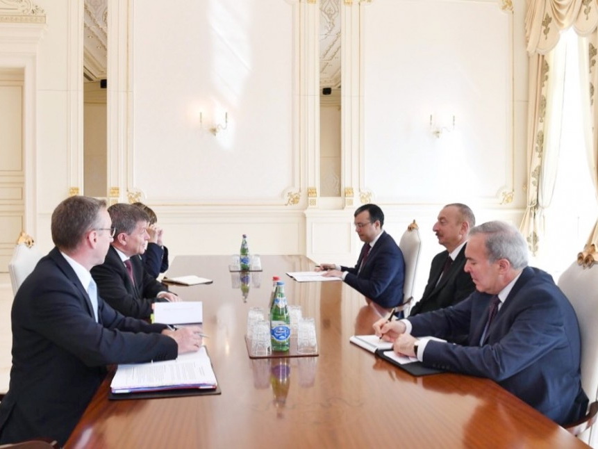 Президент Азербайджана принял гендиректора Международной организации труда - ФОТО