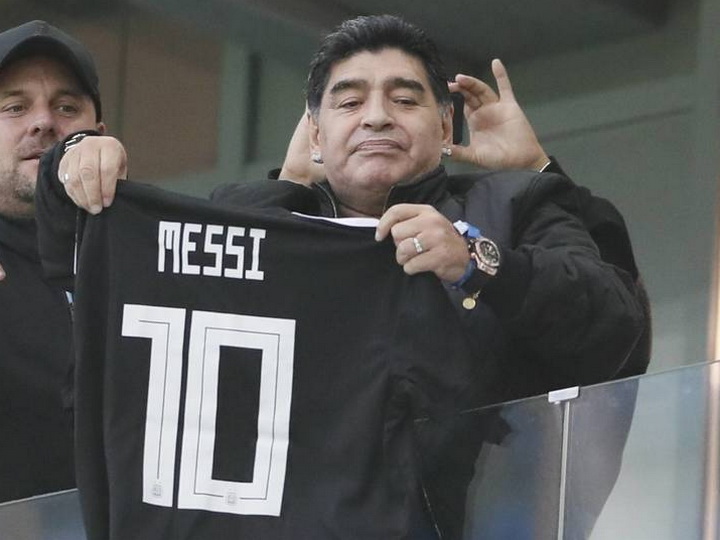Марадона не считает Месси лидером сборной Аргентины